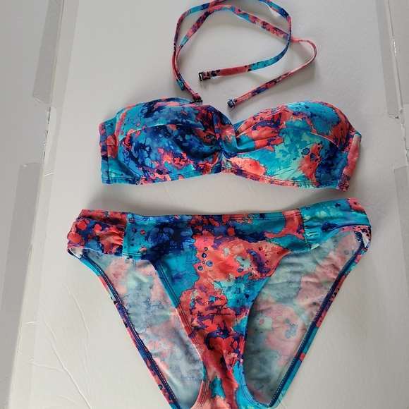 Sears bikini bra bustier with tie - Picture 8 of 8